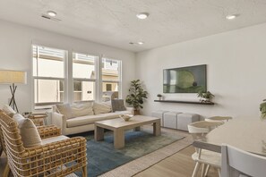 Townhome, 4 Bedrooms | Living area | Smart TV
