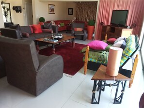 TV connectée, cheminée