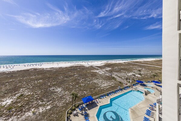 Indoor pool, a heated pool