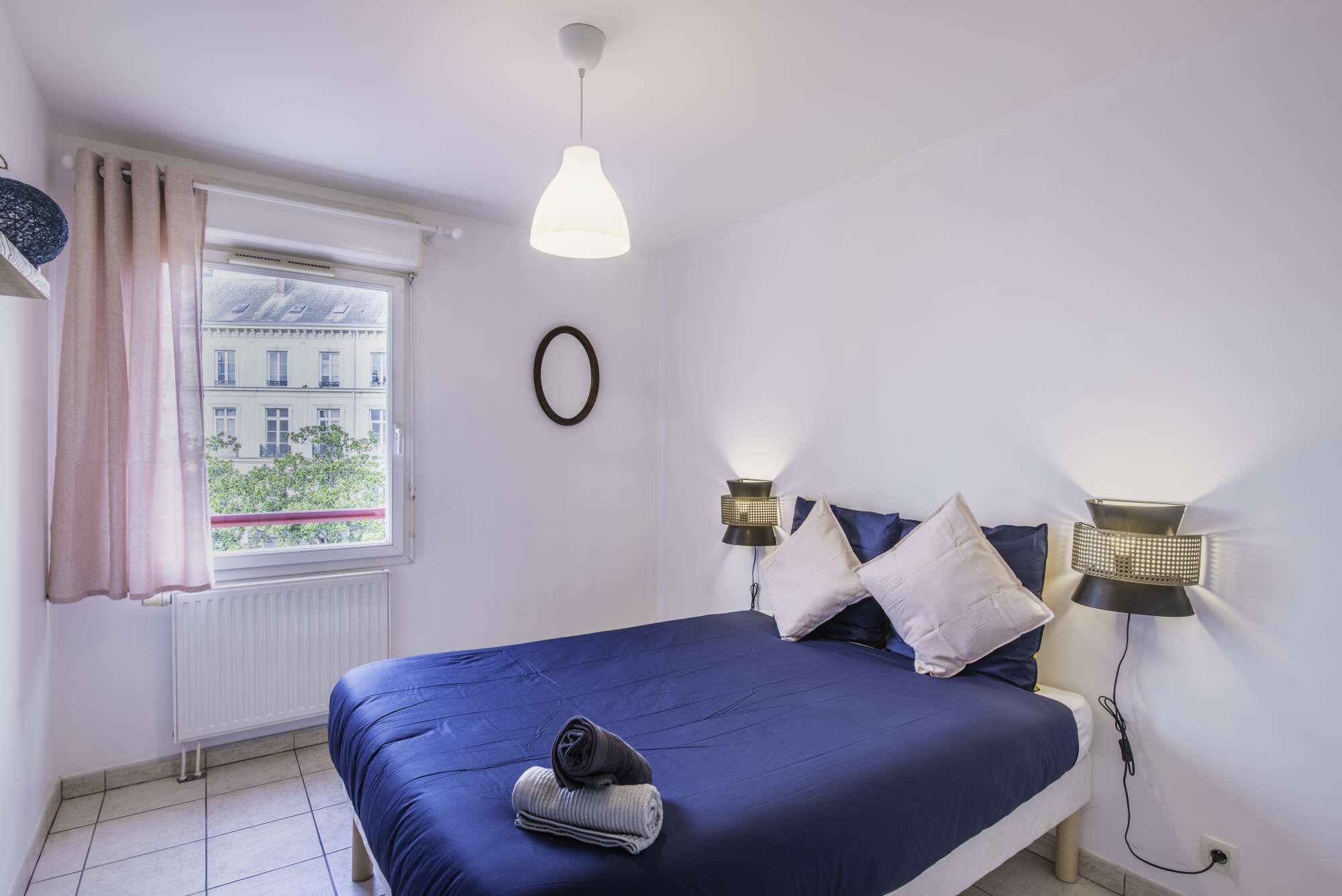 2 chambres, bureau, Wi-Fi, draps fournis