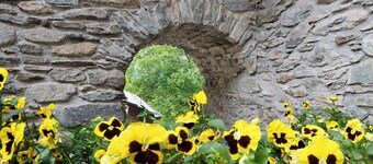 Studio 'Su 2 Livelli' with Mountain View, Shared Garden and Wi-Fi