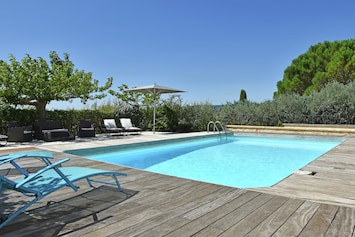 Piscine maison de vacances