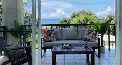 Absolute beachfront holiday home with private heated pool