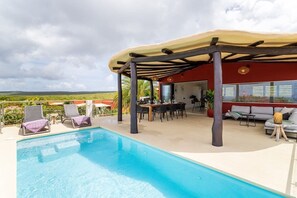 Pool - Villa Gemini with Private Pool and Sea View (Kralendijk)