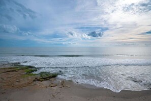 On the beach