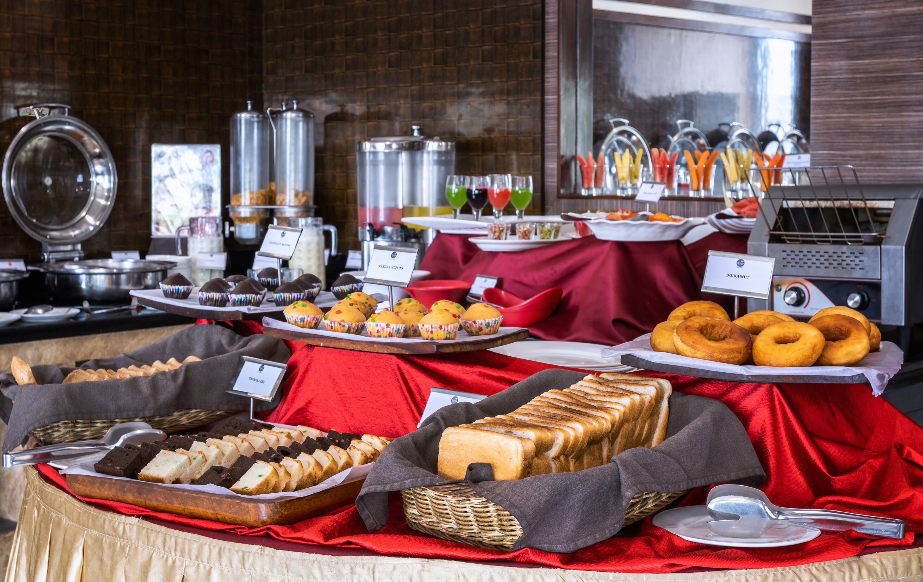 Daily buffet breakfast (INR 300 per person)