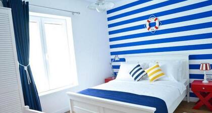 Nautical rooms in old part of the town