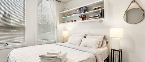 Desk, iron/ironing board, travel crib, WiFi