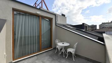 King Suite | Terraza o patio