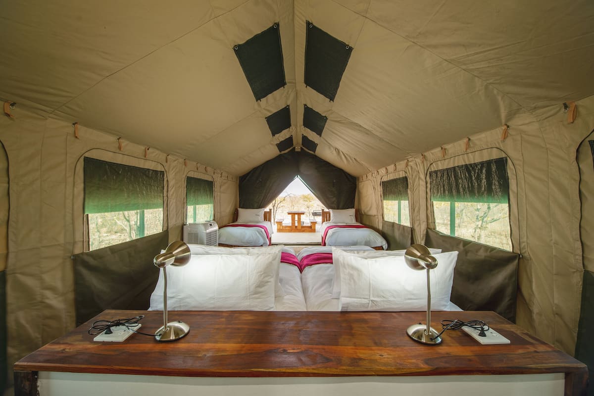 Tente, 1 chambre, non-fumeur, vue colline
