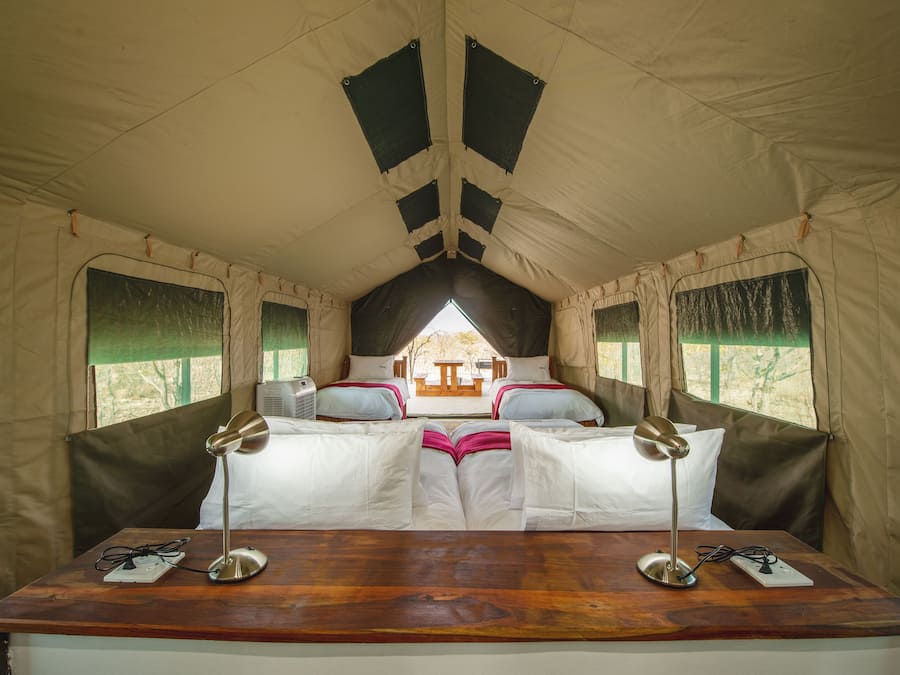 Tienda de campaña, 1 habitación, para no fumadores, vista a la colina | Sábanas de algodón egipcio, ropa de cama de alta calidad y edredón