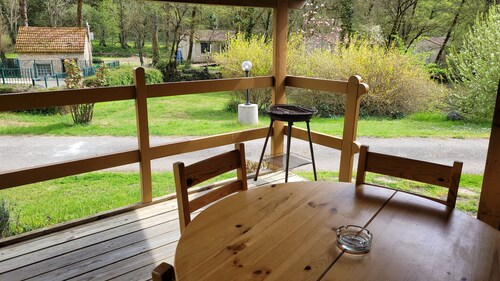 La Grange du Héron - chalet 3 chambres, piscine chauffée