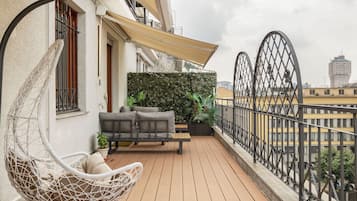 Appartamento Premium, 2 camere da letto | Terrazza/patio