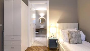 Luxury-Apartment, 3 Schlafzimmer | Hochwertige Bettwaren, Zimmersafe, individuell eingerichtet