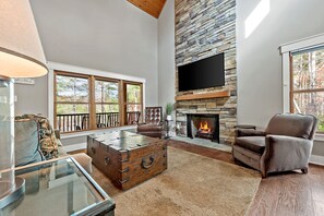 تلفزيون، مدفأة