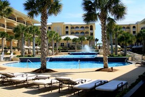 Una piscina climatizada