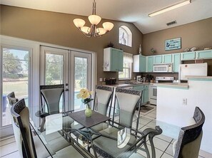 House, 3 Bedrooms | Private kitchen | Coffee/tea maker, dining tables