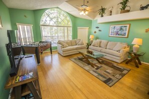 Condo, 3 Bedrooms | Living area | TV, foosball - Lb030 3 Bedroom Condo by Redawning (Kissimmee)