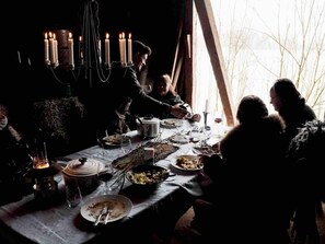 House | Dining - Charming 6 Bedroom House & Horse Farm - Sleeps 12 (Horndal)