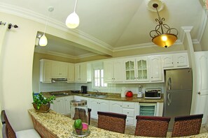 Fridge, microwave, oven, stovetop - Beach resort with private Spanish villa in gorgeous tropical setting (Puerto Plata)