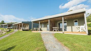 Chalet, 2 Schlafzimmer, Terrasse | BettwÀsche
