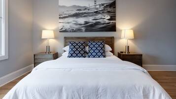 Desk, iron/ironing board, travel crib, WiFi