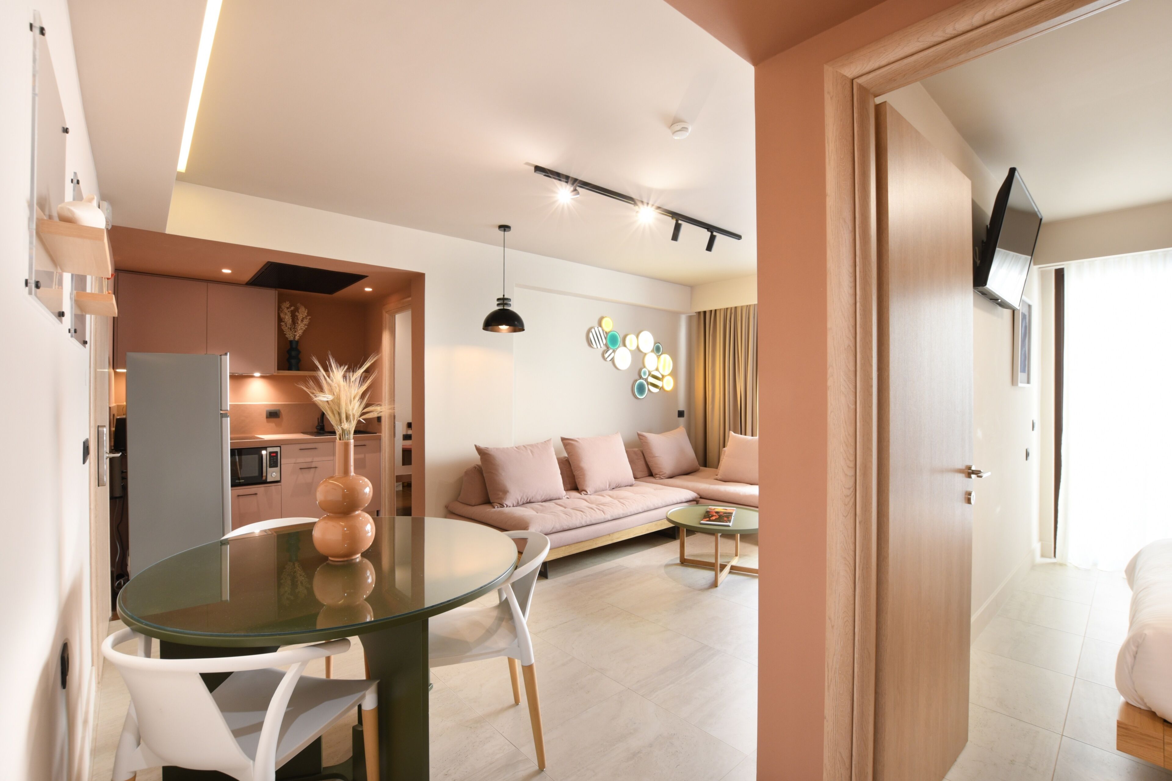 Departamento familiar | Ropa de cama de alta calidad y caja de seguridad en la habitación 