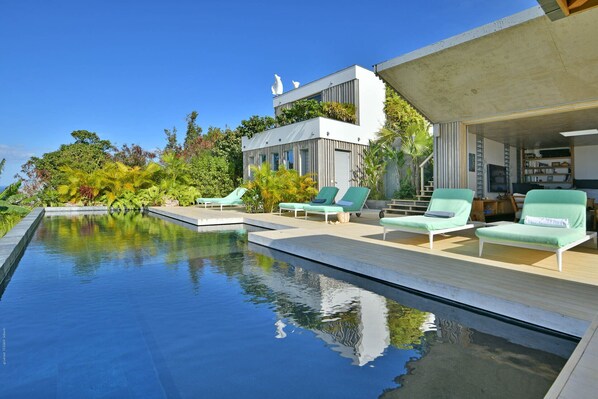 A heated pool - Villa Nature (3 bedrooms) (Saint Barthélemy)