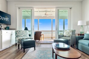 Televisión y oficina 