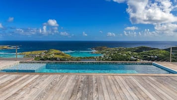 Una piscina riscaldata