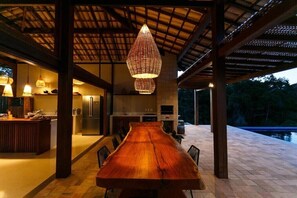 Opções para refeição ao ar livre