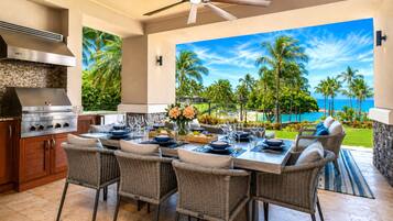 From grill to glam, every corner of this lanai is pure paradise