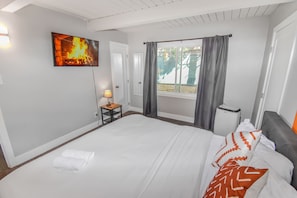 1 habitación, tabla de planchar con plancha, wifi y ropa de cama