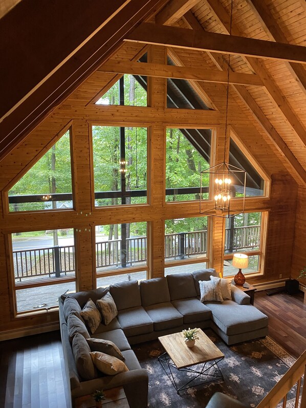 Smart TV, fireplace - Into The Woods: Basse Terre Retreat (DuBois)