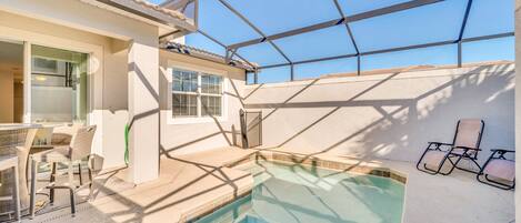 Una piscina climatizada