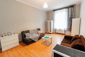 Living area - Vistula River Apartment (Kraków)