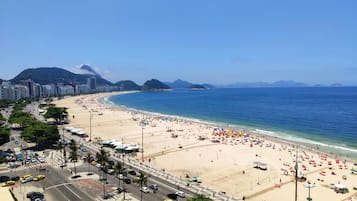 Vista a la playa o el mar