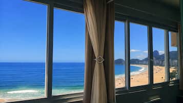 Vue sur la plage/l’océan
