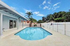 Una piscina climatizada