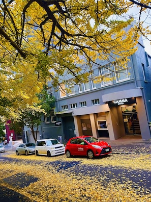 Fachada da propriedade