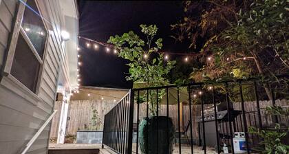 Furnished 1 bedroom above garage, Deck, A/C, downtown Placerville.