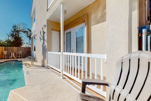 Pool - Family-Friendly Condo with Shared Pool, Patio, Central A/C, & Free WiFi (South Padre Island)