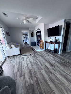 Smart TV, video games, DVD player, books