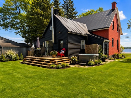 Maison Jean: à la plage du fleuve St-Laurent
