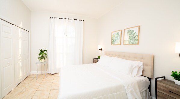 2 bedrooms, iron/ironing board, free WiFi, bed sheets