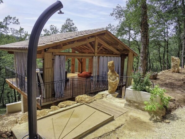 Enceinte de l’hébergement