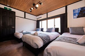 2 chambres, fer et planche à repasser, accès à Internet