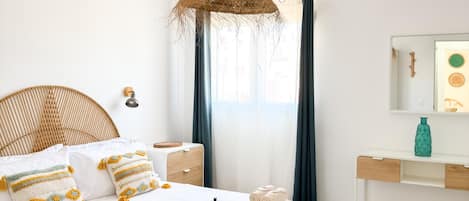 2 habitaciones, tabla de planchar con plancha y internet gratis
