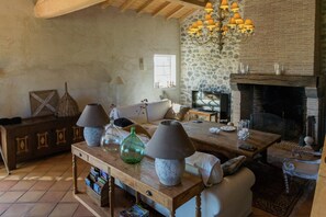 Smart TV, fireplace, stereo - Mansion in Fargues with Pool and Garden (Fargues-sur-Ourbise)