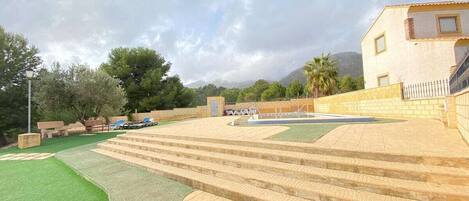 Àrea exterior de l'allotjament